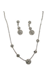 Ensemble collier et boucles d'oreilles Rose Elen Henderson