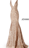 JOVANI Robe &agrave; paillettes Sequin Embellished Gown