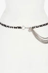 Brave Leather Katina Chain And Leather Belt