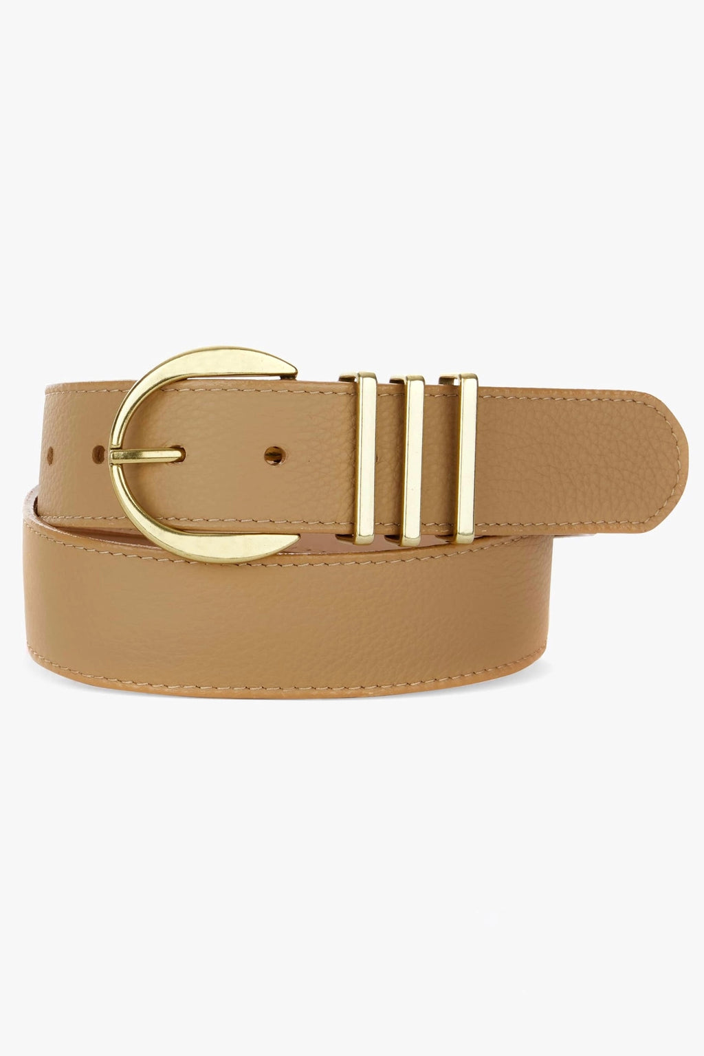 Brave Leather Kiku Pebbled Belt – Très Chic display picture 2