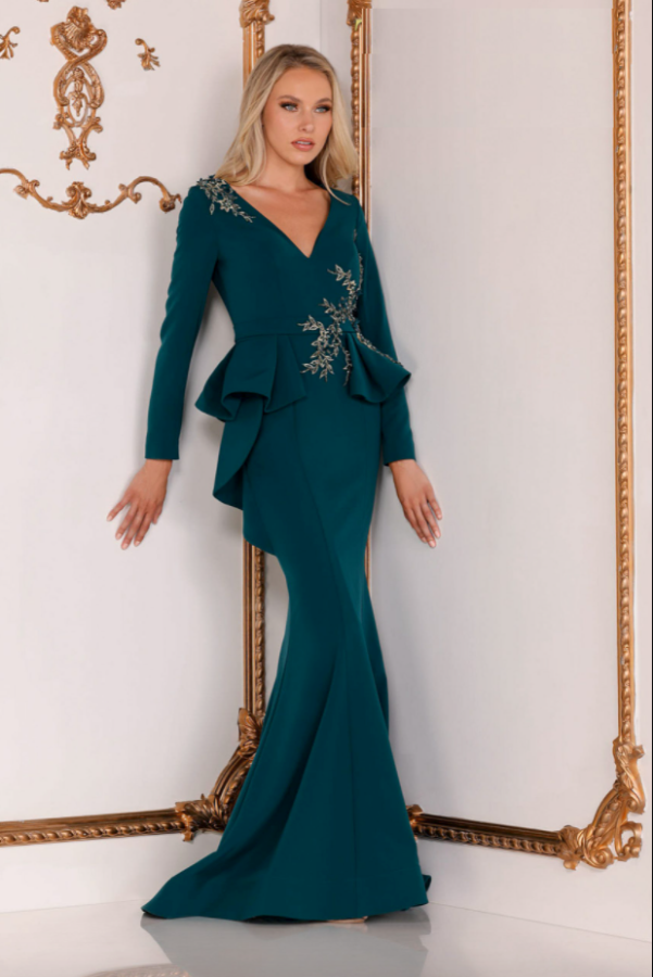 Terani couture 2025 long sleeve