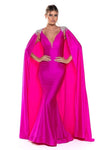 Jessica Angel Gown with Cape and Embellishments