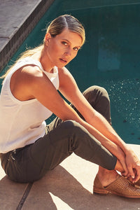Raffaello Rossi Pantalon de jogging Candy Olive foncé
