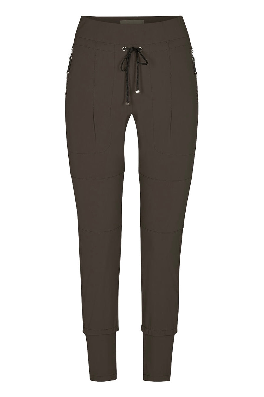 Raffaello Rossi Pantalon de jogging Candy Olive foncé
